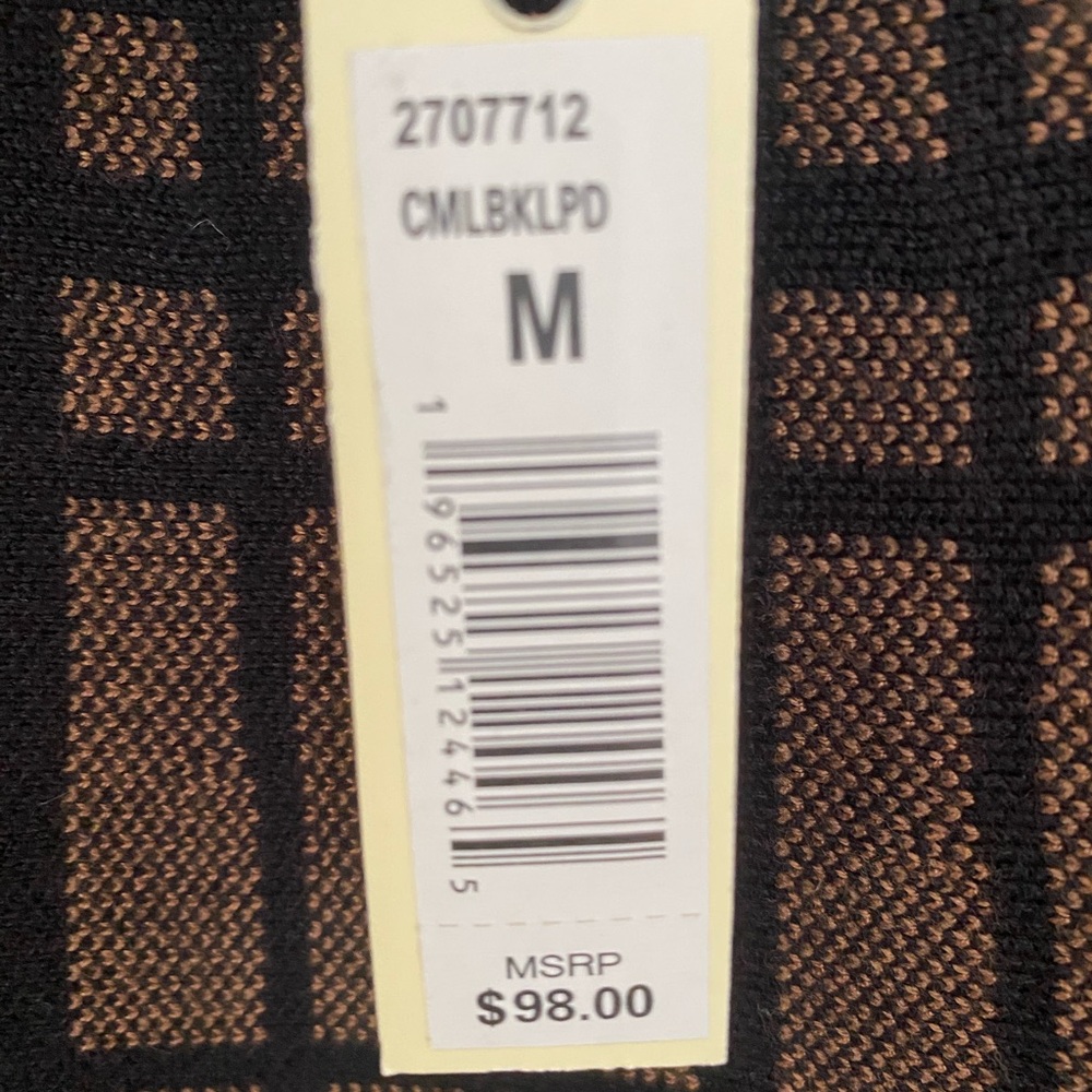 Max Studio Plaid Sweater Skirt NWT 🏷️ - Picture 12 of 13